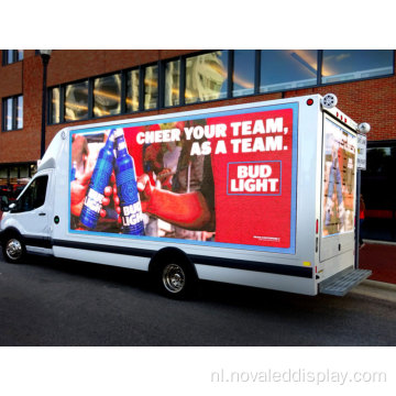 P8 gebruikte led mobiele billboard-truck te koop